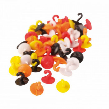 Stoperi-vāciņi karpu boilām CARP SPIRIT (50gb., krāsaini) | ACS010278 | ACS010278