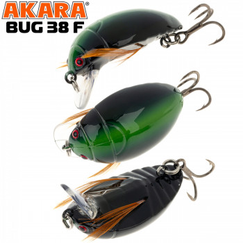 Wobbler "Bug" 38F 4gr 38mm #02 AKARA | B38F-02 | B38F-02