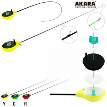 Ziemas makšķere RB-S AKARA Zaļa (33cm) | RBS-G | RBS-G