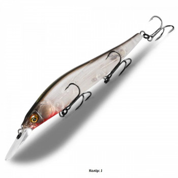 Vobleris BEARKING Plus One Minnow 110SP, #J | BK-Mage-J | BK-Mage-J