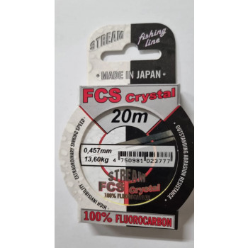 Fluorokarbona aukla "Stream" FCS CRYSTAL 20m, 0.457mm | 352-457 | 352-457