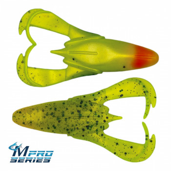 Silikona varde 9cm, 15gr, #Lemon Tiger | MPS-FRO-35-LT | MPS-FRO-35-LT