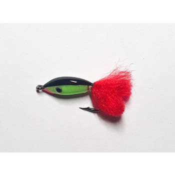 Mormiška "PJARNU" Epoxy Fly UV (muša) ar austiņu 6mm, BLG | MFL-8-BLG | MFL-8-BLG