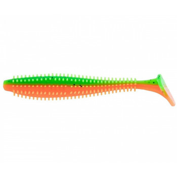Silikona māneklis "Helios" SHAGGY 12cm, Pepper green/orange | B-251962 | B-251962