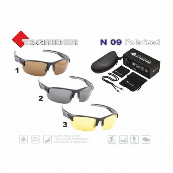 Saulesbrilles TAGRIDER N 09 polarizētas, brūnas | N09-1 | N09-1