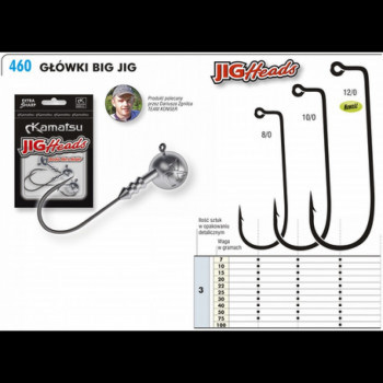 Džigu galviņa Kamatsu BIG JIG #10/0 7g | 460100007 | 460100007