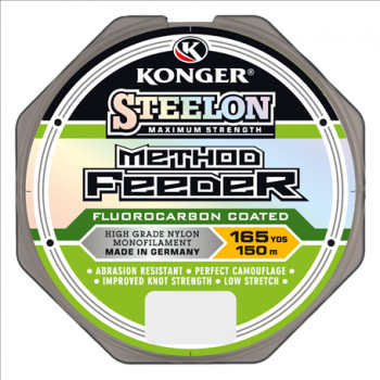 Aukla Konger STEELON METHOD FEEDER FC 150m 0.25mm | 257150025 | 257150025
