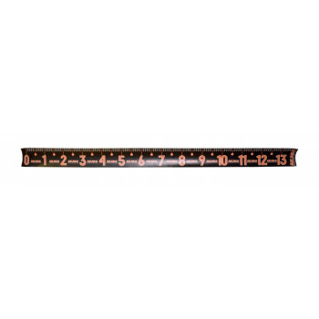 PVC lineāls 135cm (1400x100mm), Akara | BAN-100-1400 | BAN-100-1400