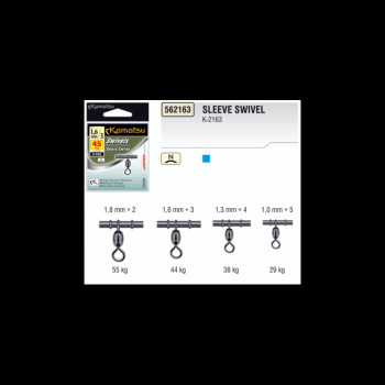 Virpulītis ar trubiņu Kamatsu Sleeve Swivel 44kg/1.6/3 | 562163016 | 562163016
