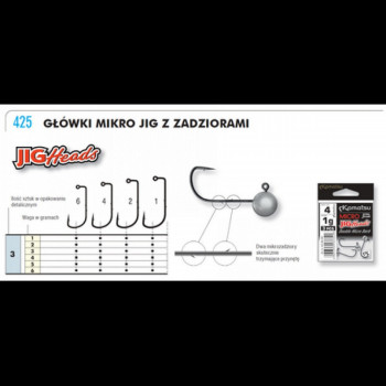 Džigu galviņa Kamatsu Micro Special  #2-6g | 425002006 | 425002006