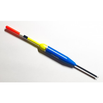 Pludiņš 3.0gr, poliuretāna, zils/dzeltens, KB | 105-3gr | 105-3gr