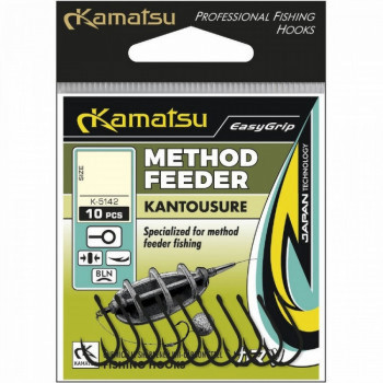 Āķis Kamatsu KANTOUSURE Method Feeder (10gab) BLN  #6 | 514200306 | 514200306