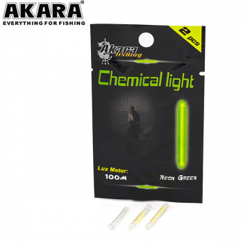 Light ChL (green neon, d4.0mm, length 39mm) | FI39-3-F2 | FI39-3-F2