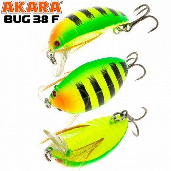 Wobbler "Bug" 38F 4gr 38mm #03 AKARA | B38F-03 | B38F-03
