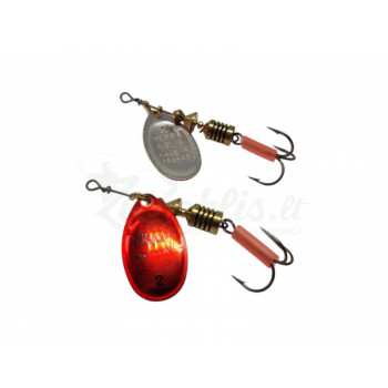 Mepps AGLIA PLATIUM Red/Silver #1 | 529066