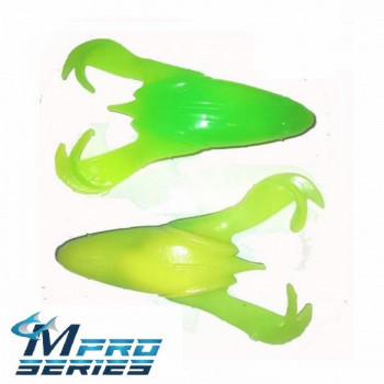 Silicone frog 9cm, 15gr, #Lime Chartreuse | MPS-FRO-35-C | MPS-FRO-35-C