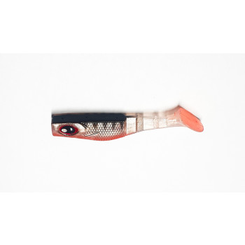 Dominator mīkstā zivtiņa 6.5cm 6.8g Mistrall melns/oranžs | 4-520