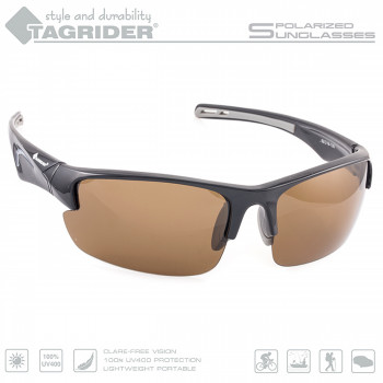 Sunglasses TAGRIDER N 09 polarized, brown  | N09-1 | N09-1