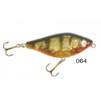 Vobleris Jerk grimstošs 10cm, 50gr, 0,5-1,0m 064, MISTRALL | W-JRA-064-100-SI | W-JRA-064-100-SI