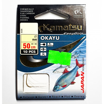 Pavadiņa ar āķi Kamatsu OKAYU PLOC 50cm #10 | 521110110 | 521110110