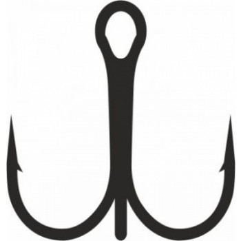 Trīsžuburu āķis Nr.08 SHIRO | SB-1103008 | SB-1103008