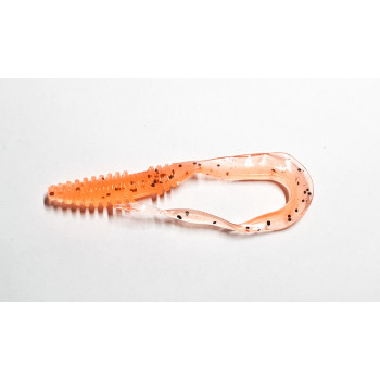 Mīkstais māneklis QUANTAL LAKE 80mm/twister - oranža | 4604-16 | 4604-16