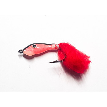 Mormiška "PJARNU" Plastic Fly UV (muša) ar austiņu 5mm, BLR | MFP-4-BLR | MFP-4-BLR