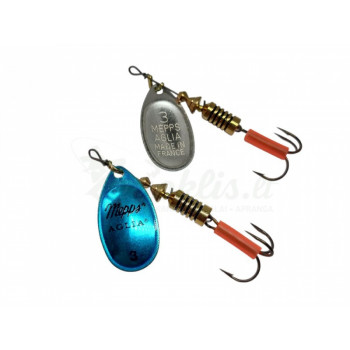 Mepps AGLIA PLATIUM Blue/Silver #3 | 529062