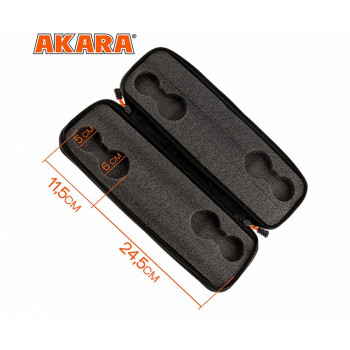 Makšķeru soma AKARA "Finezza" ziemas makšķerēm (38.5x13.5x7) | COV-WR-AF | COV-WR-AF