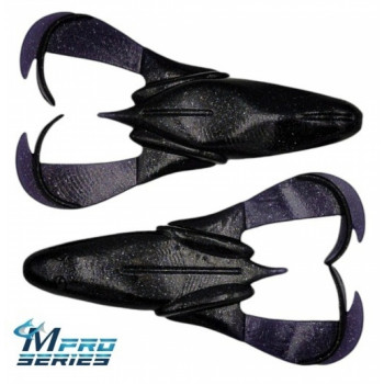 Silikona varde 9cm, 15gr, #Black | MPS-FRO-35-BL | MPS-FRO-35-BL