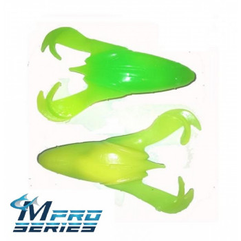 Silikona varde 9cm, 15gr, #Lime Chartreuse | MPS-FRO-35-C | MPS-FRO-35-C