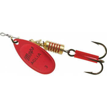 Tinsel Mepps "AgliaFluo" Red #3 | 529141