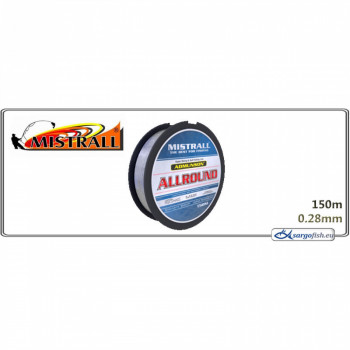 Monofilamentliin ADMUNDSON ALLROUND 150m, 0,25mm Mistrall | ZM-3333025 | ZM-3333025