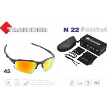 Sunglasses polarized TAGRIDER N22 #GoldRedMirror | N22-15 | N22-15