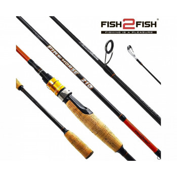 Spinings Fish2Fish "Fire Horse M" (saliek., 2.10m, 5-25g,) | FH5/25-210 | FH5/25-210