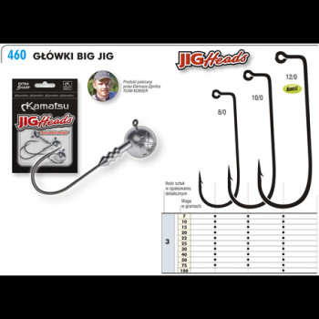 Džigu galviņa Kamatsu BIG JIG #10/0 30g | 460100030 | 460100030