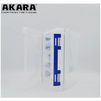 Kastīte AKARA divpusējā 195x130x40mm, nodal. 2x/10 | BA-105 | BA-105