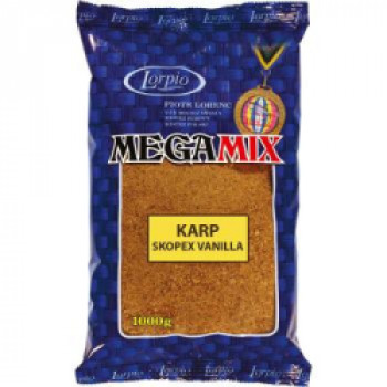 Papildbarība LORPIO Mega MIX- karpa/vaniļa, 1kg | ZA-LO073 | ZA-LO073