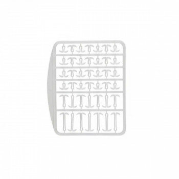 Boilie hair extenders CARP SPIRIT 4/8/12mm transparent (84pcs.) | ACS010290 | ACS010290