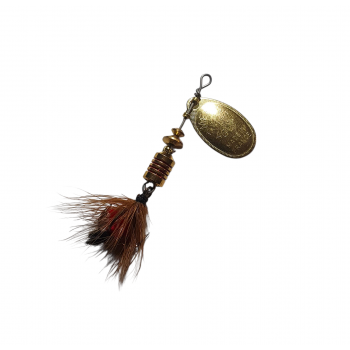 Vizulis Mepps "Aglia Mouche" GO/RED FLY #1 | 529089