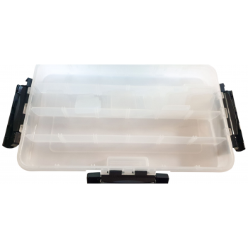 Fishing tackle box, 4 parts, 34/21/3cm | XD-20