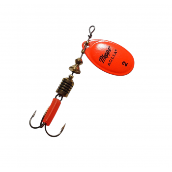 Rotating tinsel Mepps "AgliaFluo" Orange #2 | 529122