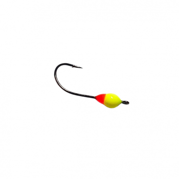 Ice jig "VIMBA" MU-8 UV(plastic), earpiece, hook no.8, #808 | V-MU-8-808 | V-MU-8-808
