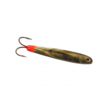 Vertikālais vizulis Tiltiņš Melhiors/misiņš (4cm, 3gr, divž. āķis) | 116-0071