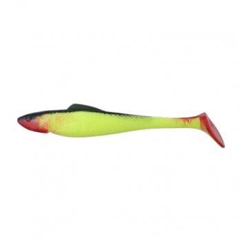 Gumijas zivtiņa Relax OHIO 2.5`` 7.5cm, melna/sark. | OH25-S056R | OH25-S056R
