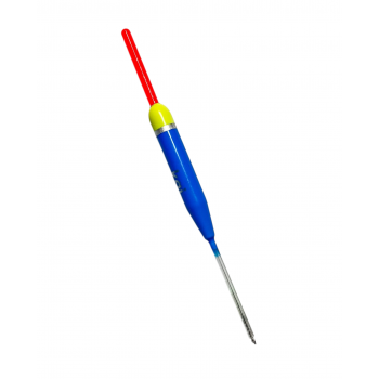 Pludiņš 3.0gr, poliuretāna, zils/dzeltens/sarkans, KB | 105-3gr | 105-3gr