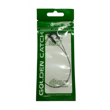 Pavadiņa Golden Catch Titanium 25cm, 0.4mm, 15kg (2gb.)  | 794239012 | 794239012