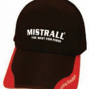 Cepure ar nagu GORATEX, melna/sarkana, MISTRALL | AM-6009526