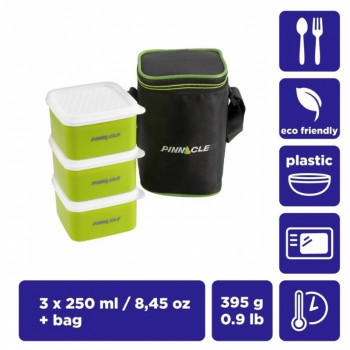 Lunch box set PINNACLE Paragone 3pcs. with thermos | 246504