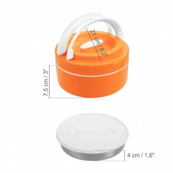 Lunch box PINNACLE Prime orange 1.8l | 246518